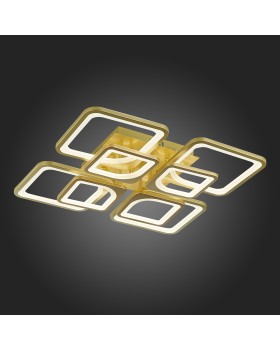 SLE500422-08 Светильник потолочный Золотистый/Белый LED 1*224W 3000-6000K VALIA-foto7