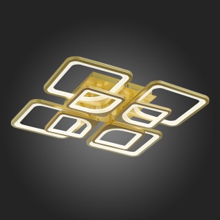 SLE500422-08 Светильник потолочный Золотистый/Белый LED 1*224W 3000-6000K VALIA-foto7