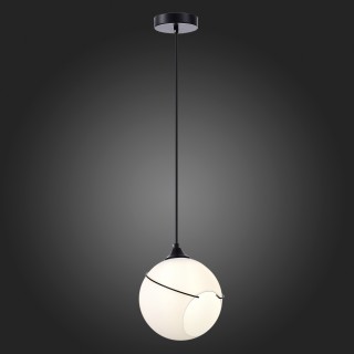 SLE103143-01 Подвес Черный/Белый E27 1*60W SATTURO-foto5