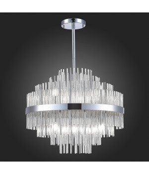 SL1634.103.09 Люстра подвесная ST-Luce Хром/Прозрачный E14 9*60W RENS-foto5