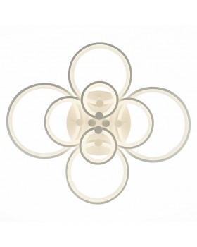 SLE200302-08 Светильник потолочный Белый/Белый LED 1*256W 3000-6000K LETO-foto14