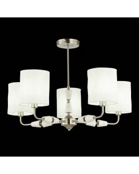 SLE107802-05 Люстра потолочная Никель/Белый E14 5*40W MILI-foto9