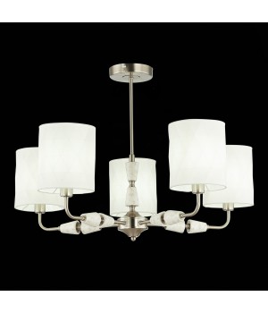 SLE107802-05 Люстра потолочная Никель/Белый E14 5*40W MILI-foto9