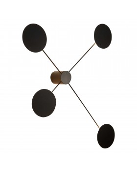 SL6006.401.04 Светильник настенно-потолочный ST-Luce Черный/Черный LED 4*5W 3000K Tondo-foto3
