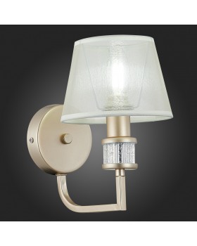 SLE107501-01 Светильник настенный Золотистый/Шампань E14 1*40W MANILA-foto5