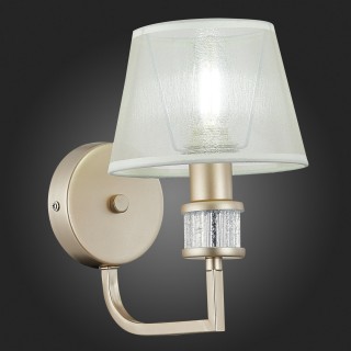 SLE107501-01 Светильник настенный Золотистый/Шампань E14 1*40W MANILA-foto5