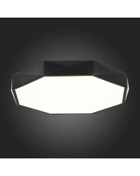 SLE200842-01 Светильник потолочный Черный/Белый LED 1*45W 3000K/4000K/6000K RONDO-foto5