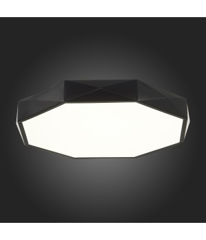 SLE200842-01 Светильник потолочный Черный/Белый LED 1*45W 3000K/4000K/6000K RONDO-foto5