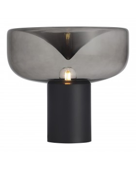 SL6014.404.01 Прикроватная лампа ST-Luce Черный/Дымчатый LED 1*5W 3000K RIPPLE-foto3