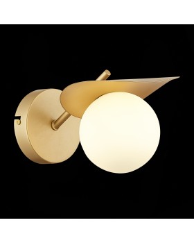 SLE220501-01 Бра Золотистый/Белый G9 1*5W BOLZANO-foto3