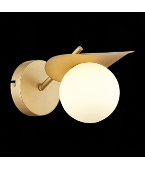 SLE220501-01 Бра Золотистый/Белый G9 1*5W BOLZANO-foto3