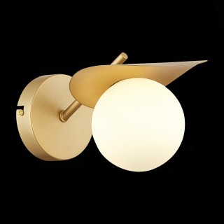 SLE220501-01 Бра Золотистый/Белый G9 1*5W BOLZANO-foto3