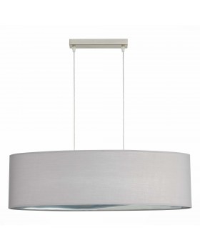 SLE300533-03 Светильник подвесной Никель/Серый, Серебристый E27 3*40W BRESCIA-foto2