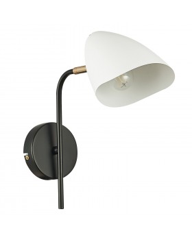 SLE103601-01 Бра Черный, Золотой/Белый E14 1*40W SATTA-foto2