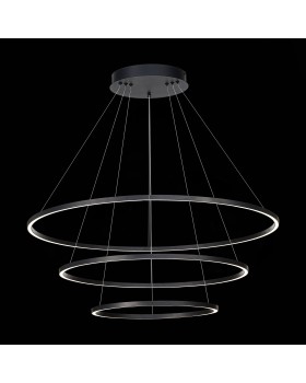 ST605.403.114 Cветильник подвесной  SMART ST-Luce Черный/Белый LED 1*114W 2800-6500K Подвесные светильники