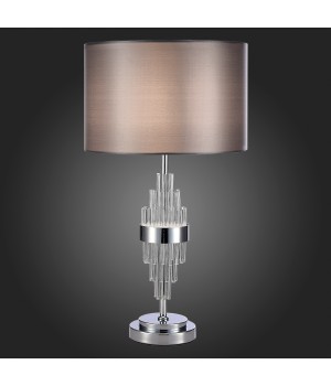 SL1002.104.01 Прикроватная лампа ST-Luce Хром/Серый E27 1*40W ONZO-foto5