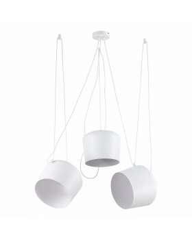 SLE120653-03 Светильник подвесной Белый/Белый E27 3*40W TRIESTE-foto2