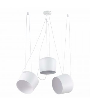 SLE120653-03 Светильник подвесной Белый/Белый E27 3*40W TRIESTE-foto2