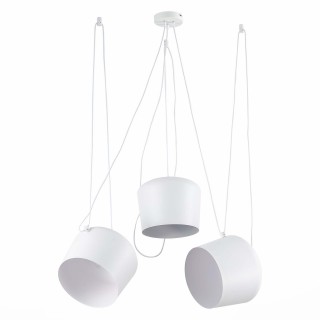 SLE120653-03 Светильник подвесной Белый/Белый E27 3*40W TRIESTE-foto2
