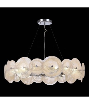 SL1658.103.18 Люстра подвесная ST-Luce Хром/Прозрачно-Белый G9 18*5W 4000K ELSA-foto4