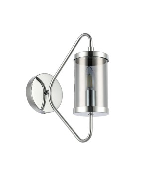 SLE102301-01 Бра Хром/Дымчатый E14 1*40W VALIERI-foto2