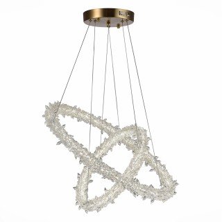 SL6105.203.02 Люстра подвесная ST-Luce Золотистый/Прозрачный LED 1*80W 3000 - 6500K Lucchero-foto7