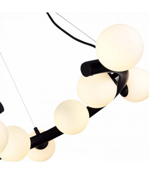 SL1185.403.09 Светильник подвесной ST-Luce Черный/Белый G9 9*5W ASOLO-foto3