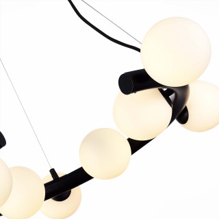 SL1185.403.09 Светильник подвесной ST-Luce Черный/Белый G9 9*5W ASOLO-foto3