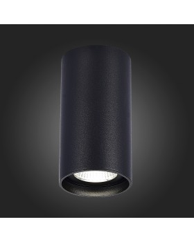 ST157.442.15 Светильник потолочный Черный LED 1*15W 4000K 1 200Lm Ra>90 60° IP44 D75xH140 220-265V Накладные светильники-foto4