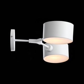 SLE183501-02 Светильник настенный Белый/Белый E14 2*60W GIMENTO-foto6