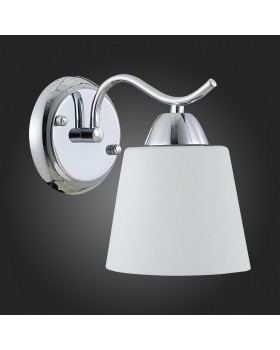 SLE103901-01 Бра Хром/Белый E27 1*60W LIADA-foto6