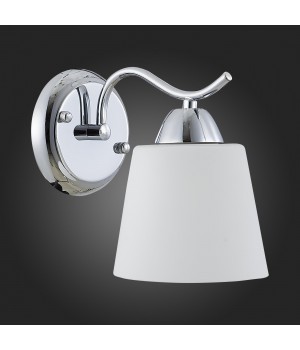 SLE103901-01 Бра Хром/Белый E27 1*60W LIADA-foto6