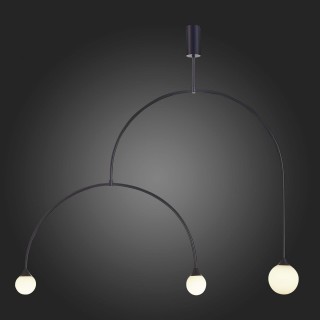 SL1187.403.03 Светильник подвесной ST-Luce Черный/Белый G9 3*5W 4000K VIVE-foto4