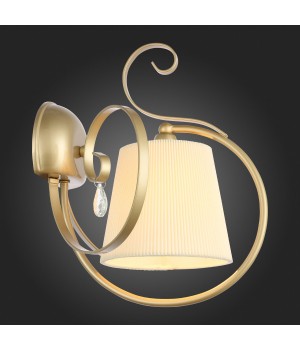 SL177.201.01 Бра Золотистый/Белый E14 1*40W AZZURRO-foto9