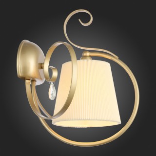 SL177.201.01 Бра Золотистый/Белый E14 1*40W AZZURRO-foto9