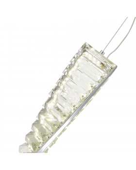 SL6205.103.01 Светильник подвесной ST-Luce Хром/Прозрачный LED 1*11W 3000K ELICA-foto3