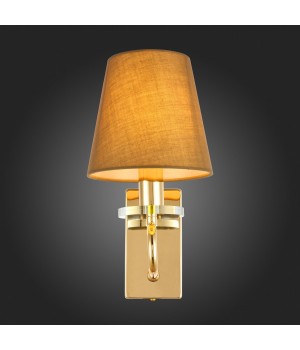 SL1139.201.01 Бра Французское золото/Бежевый E14 1*40W ESCALLA-foto9