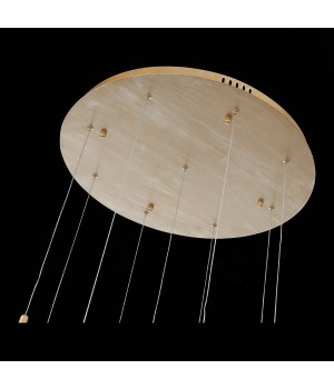 SL1116.203.09 Светильник подвесной ST-Luce Золотой с патиной/Золотой с патиной, Никель LED 9*5W 3000K SALICA-foto6