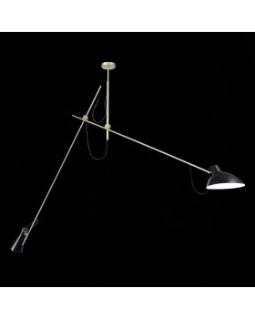 SL1803.203.02 Светильник подвесной ST-Luce Черный+Золото/Черный E27 2*60W JARRO-foto3