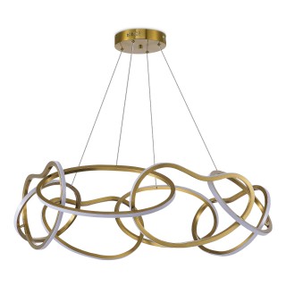 SL6505.203.84 Светильник подвесной ST-Luce Золотистый/Золотистый LED 1*84W 4000K ABRA-foto2