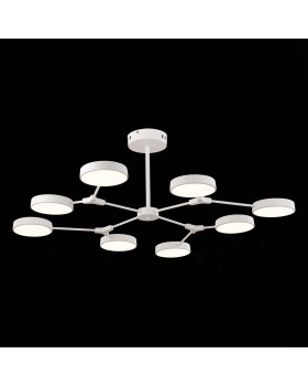 SLE6003-502-08 Светильник потолочный Белый/Белый LED 8*10W MONTA-foto6