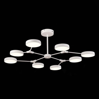 SLE6003-502-08 Светильник потолочный Белый/Белый LED 8*10W MONTA-foto6