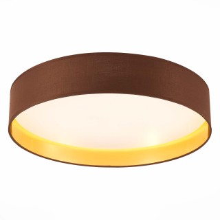 SLE300592-01 Светильник потолочный Никель/Золотистый, Коричневый LED 1*50W 3000K/4000K/5000K BRESCIA-foto2