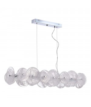 SL1658.113.12 Люстра подвесная ST-Luce Хром/Прозрачно-Белый G9 12*5W 4000K ELSA-foto2
