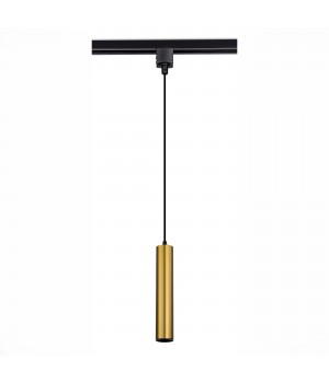 ST151.306.01 Светильник трековый Черный GU10 1*50W IP20 D54xH290 220V Без ламп Однофазная трековая система-foto2