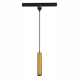 ST151.306.01 Светильник трековый Черный GU10 1*50W IP20 D54xH290 220V Без ламп Однофазная трековая система-foto2