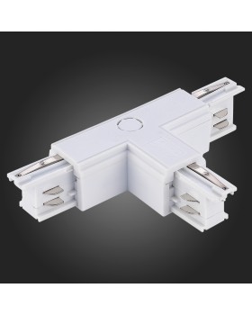 ST030.509.16L1 Т-образный токоподвод левый 1 для трехфазного шинопровода ST-Luce Белый Трехфазная трековая система-foto3