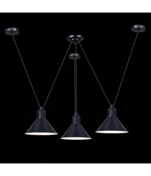 SL1804.403.03 Светильник подвесной ST-Luce Черный/Черный E14 3*60W SVEVO-foto4