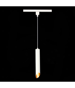 ST152.516.01 Светильник трековый Белый GU10 1*50W IP20 D60xH400 220V Без ламп Однофазная трековая система-foto3