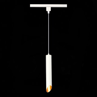 ST152.516.01 Светильник трековый Белый GU10 1*50W IP20 D60xH400 220V Без ламп Однофазная трековая система-foto3